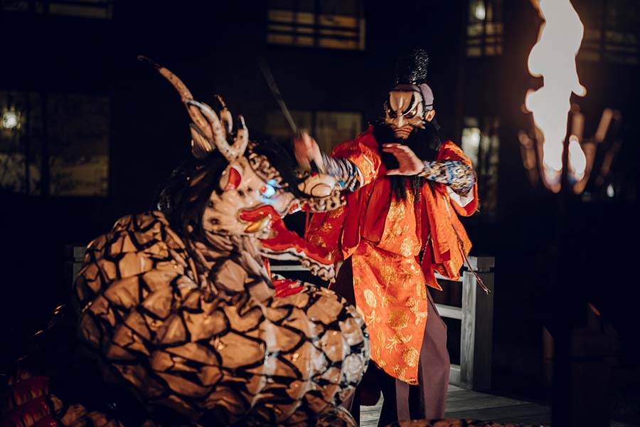 ご当地楽 石見神楽「大蛇」