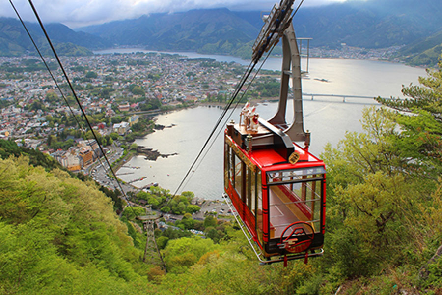 河口湖 富士山パノラマロープウェイ