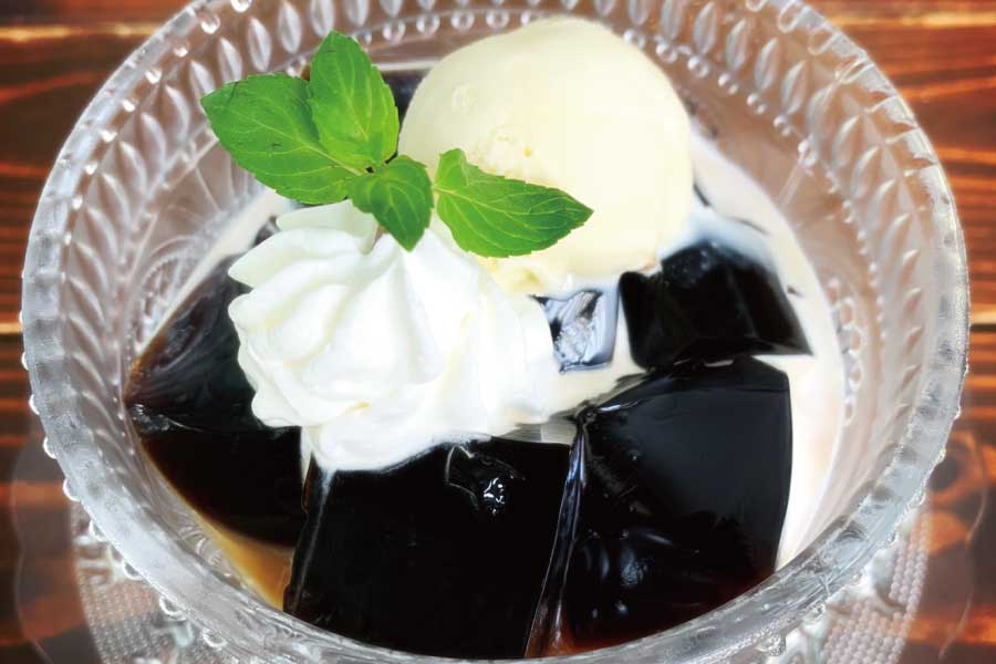 自家製コーヒーゼリー