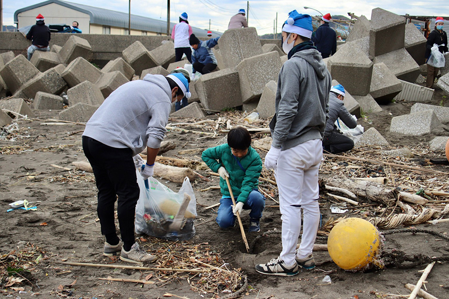 ビーチクリーン