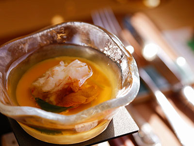 季節の野菜のムース