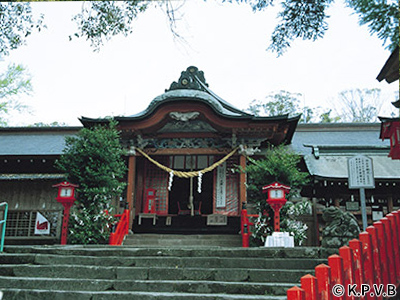 新田神社外観写真