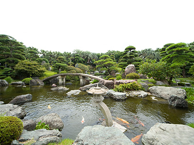 道の島庭園