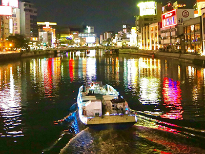 中州リバークルーズ夜景