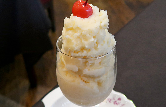 ご当地スイーツ『ミルクセーキ』