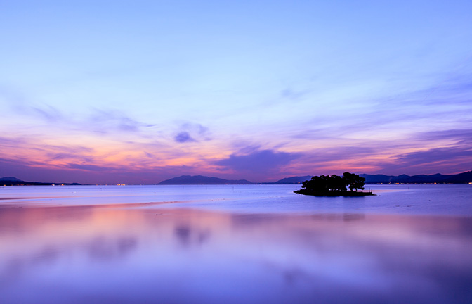 宍道湖夕日スポット