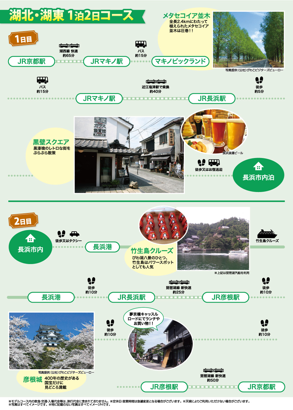 湖北・湖東エリアマップ