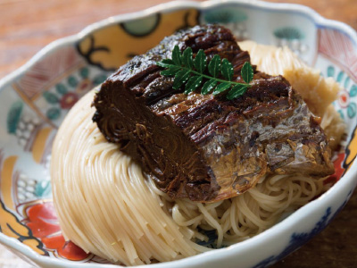 焼鯖そうめん