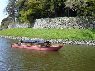 彦根城屋形船