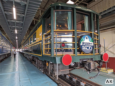 14系客車（サロンカーなにわ）の撮影