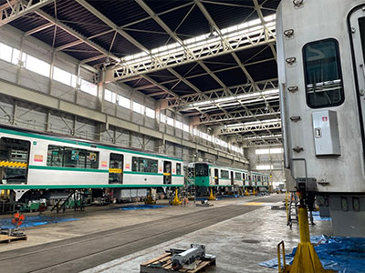車両工場見学