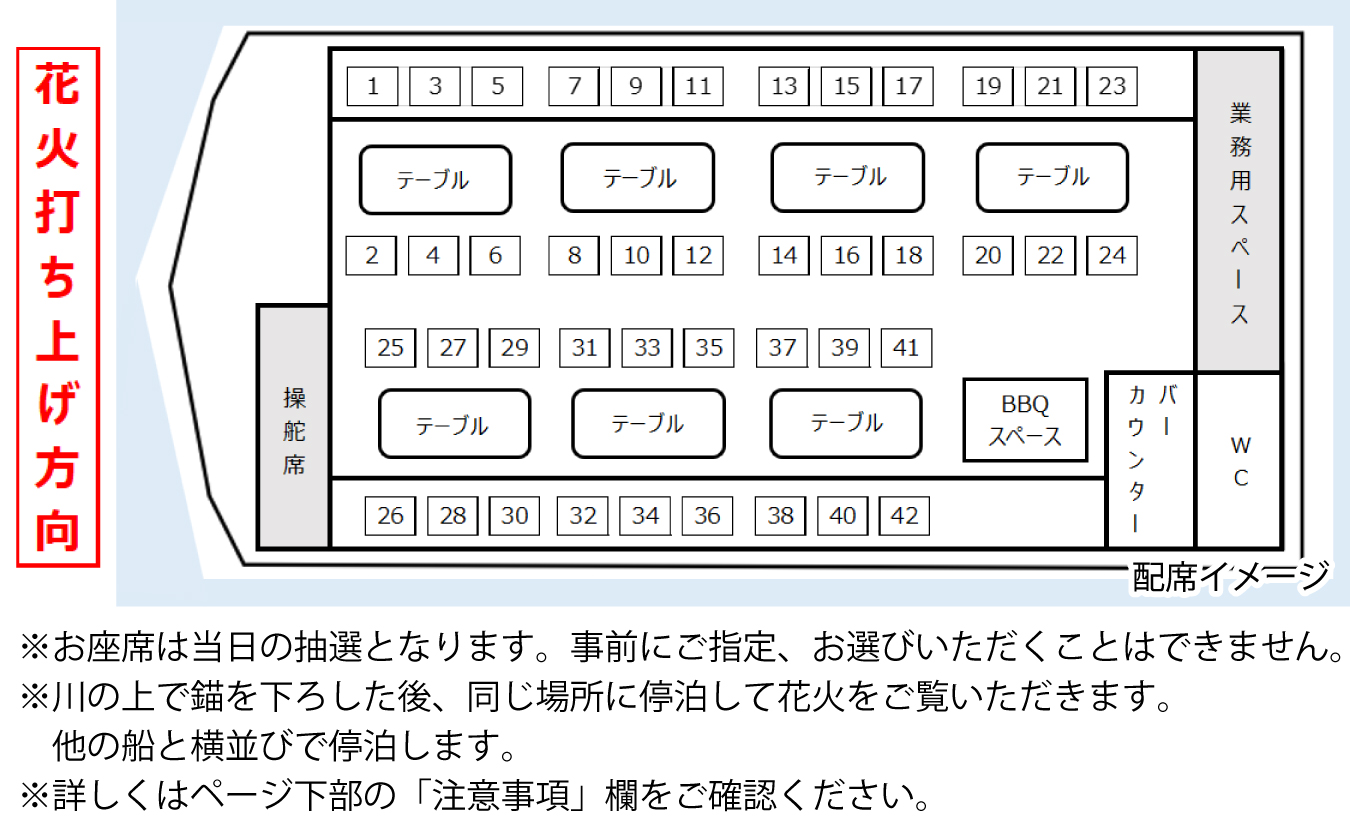 桟敷船イメージ