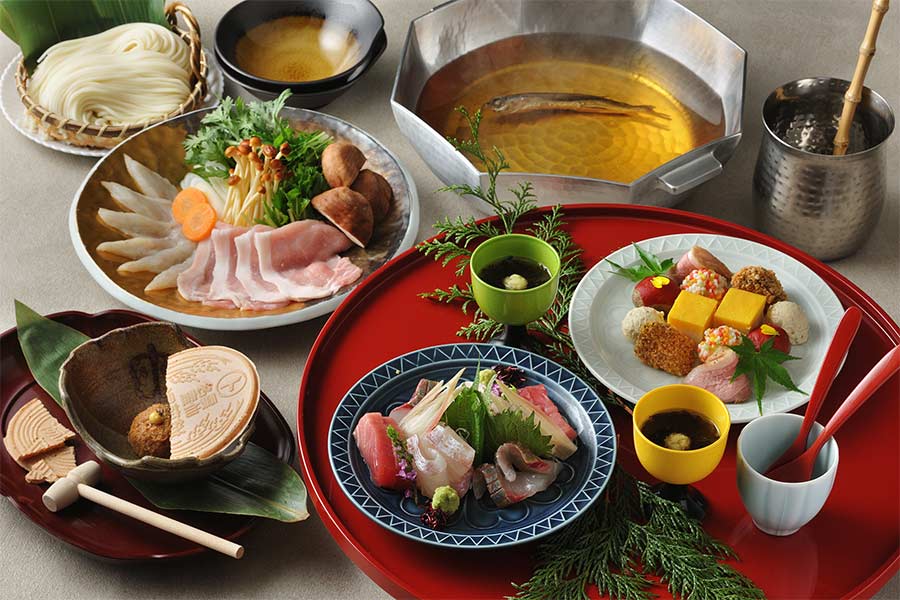 あご出汁しゃぶしゃぶ会席