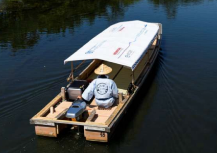 堀川遊覧船電動推進機