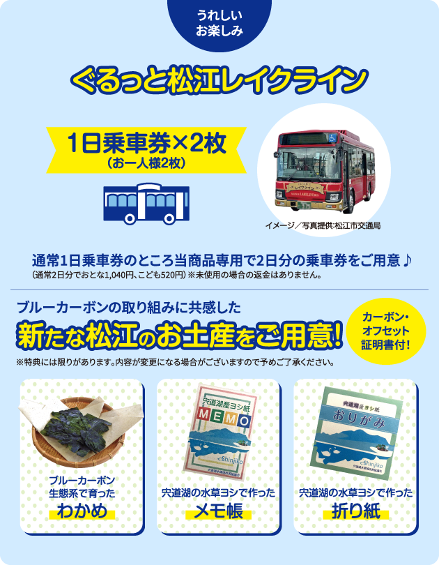 うれしいお楽しみ