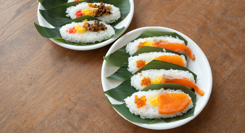 北信濃名物「笹ずし」