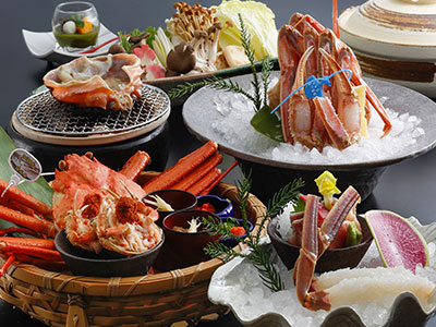 活松葉ガニスモールコース