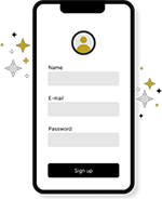 スマートフォンで登録アイコン