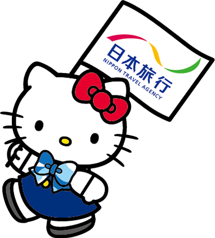 ハローキティと日本旅行