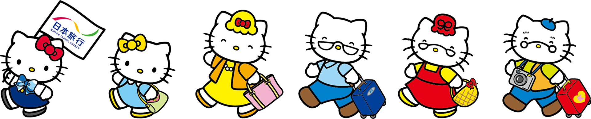 キティちゃんファミリー