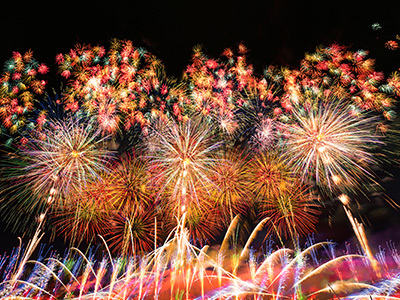 秋田県　大曲花火