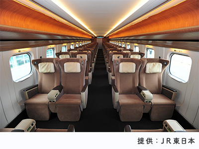 東北新幹線E5系グリーン車