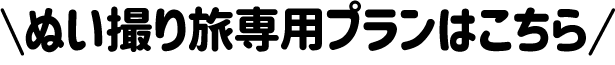 ぬい撮り旅専用プランはこちら