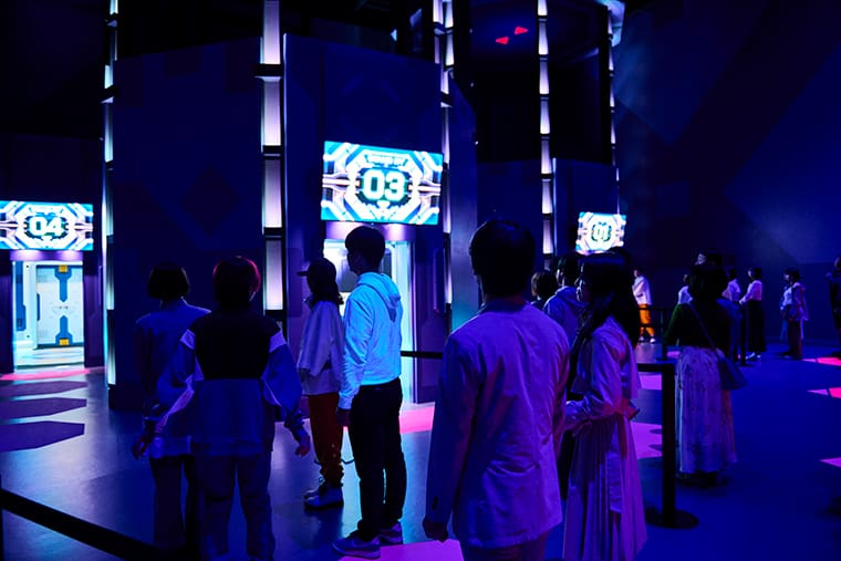 GUNDAM NEXT FUTURE PAVILION パブリオン内観
