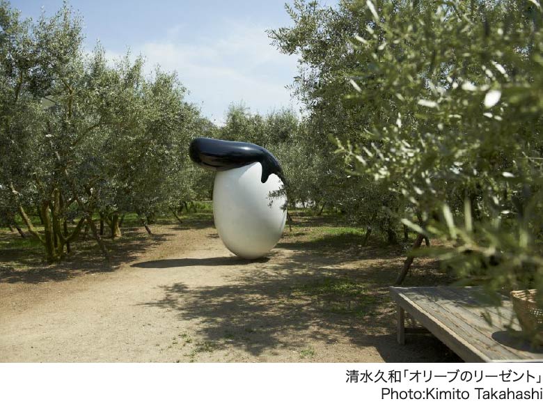 清水久和「オリーブのリーゼント」／Photo:Kimito Takahashi