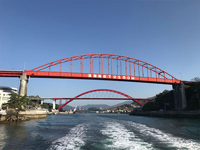 音戸の瀬戸（船上見学）