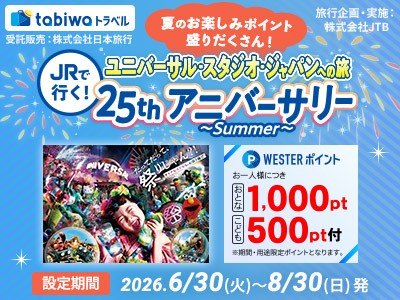 ユニバーサル・スタジオ・ジャパンへの旅　25thアニバーサリー～Summer～