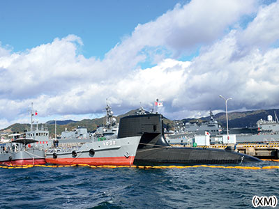 呉湾艦船見学（船上見学）