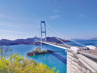 安芸灘大橋（船上見学）