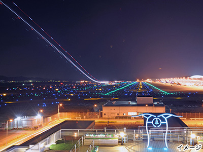 関空展望ホール スカイビュー夜間開放