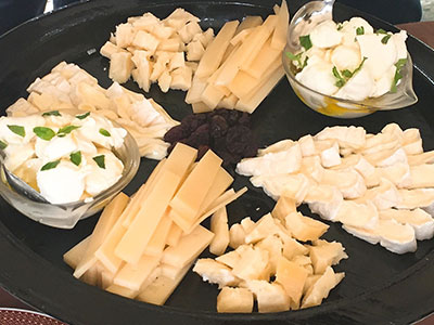 チーズ盛り合わせ