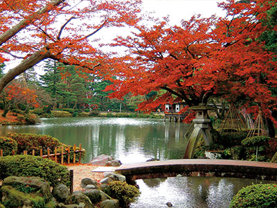 兼六園の紅葉