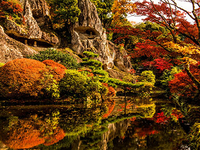 那谷寺の紅葉