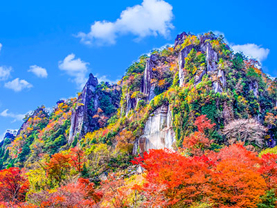 深耶馬渓の紅葉