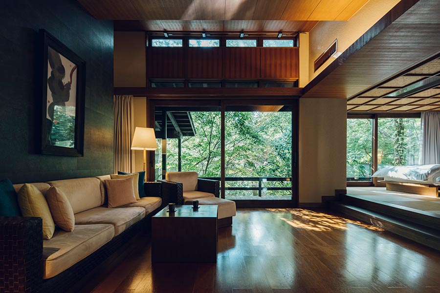 ご当地部屋「カルデラの間」