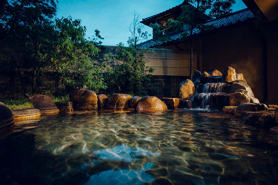 天然の化粧水と称される温泉