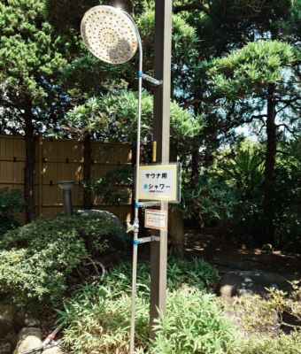 サウナ用 水シャワー（冬季使用不可）