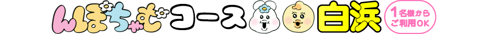んぽちゃむコース白浜