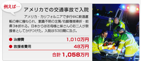 �Ⴆ�΁E�E�E�A�����J�ł̌�ʎ��̂œ��@�B�A�����J�E�J���t�H�j�A�ŕ��s���Ɉ����^�]�̎Ԃɝ��˂��A�ӎ��s���̍���/�E�r���G���܁E�O��3�{�܂��B���{����͂���l�Ɩ�����̂���l���~���҂Ƃ��Ă��������B���@��53���Ԃɋy�ԁB�i���Ô� 1,010���~�{�~���� 48���~ �� ���v 1,058���~�j