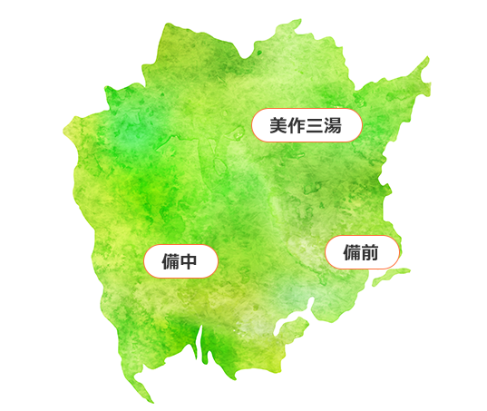 岡山県地図スマートフォン
