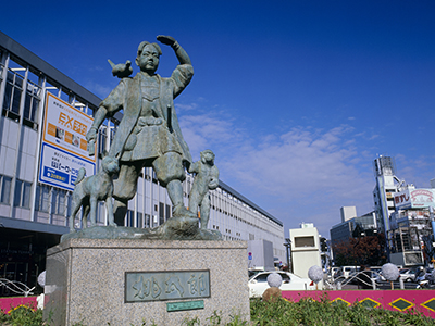 岡山市内中心部