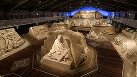 砂の美術館（鳥取県）
