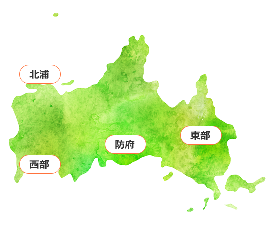 山口県地図スマートフォン