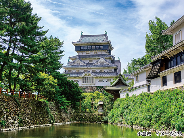 小倉城天守閣と庭園セットプラン
