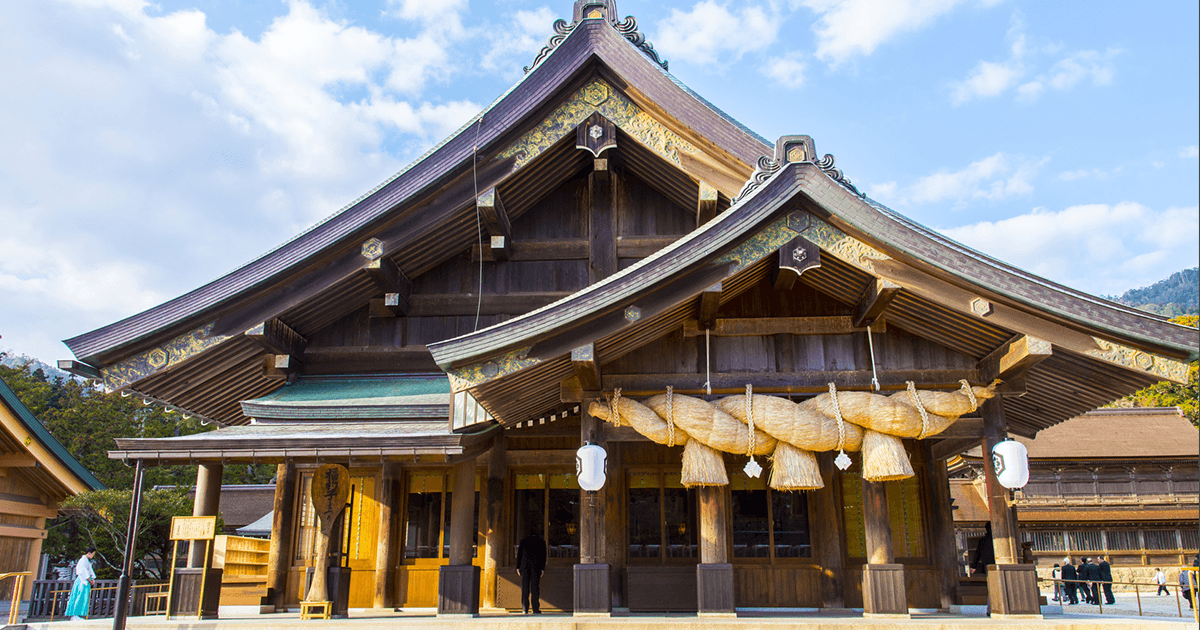 出雲大社の風景