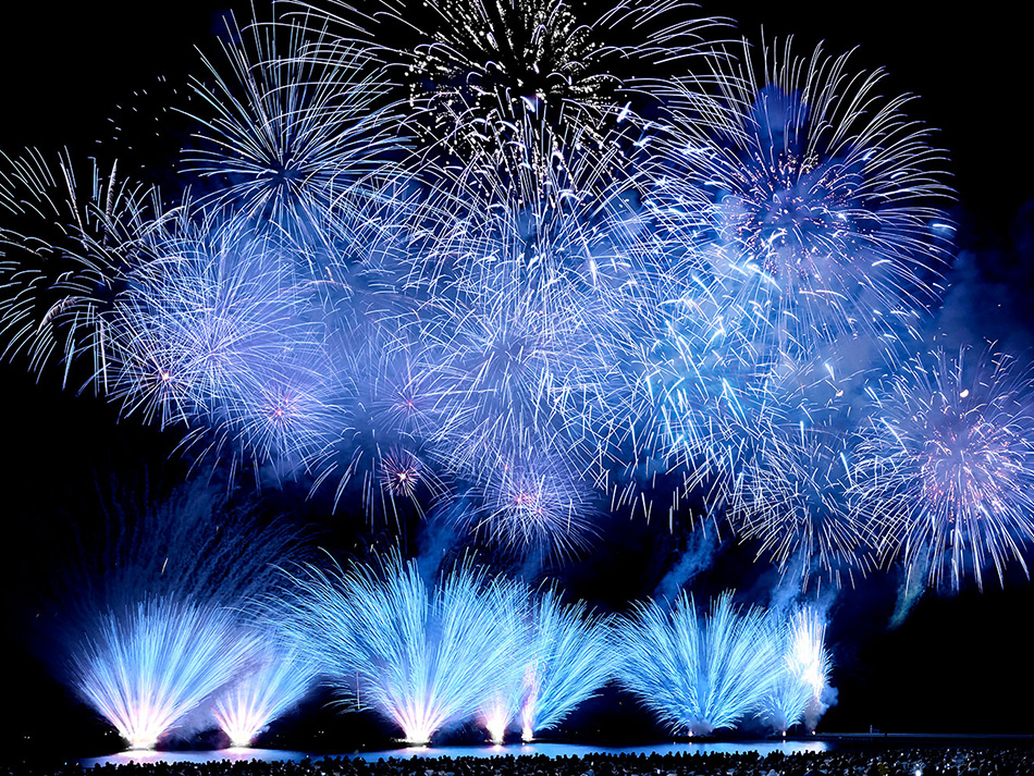 白銀の世界　グランドフィナーレ花火